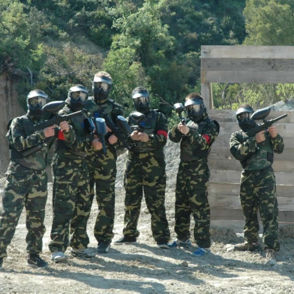 Viu el  paintball en plena natura