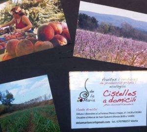 De la Maria: Fruites i verdures ecològiques i a domicili