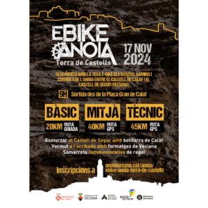 eBike Anoia Terra de Castells
