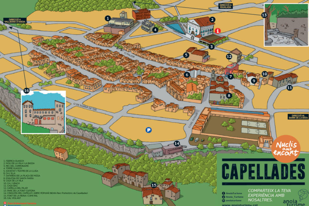 Capellades nucli amb encant